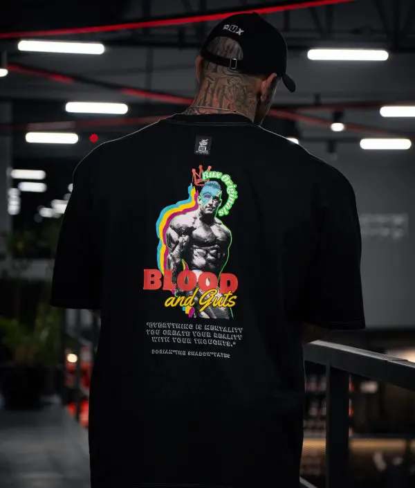 Oversized Blood & Guts (BLACK) - Image 6