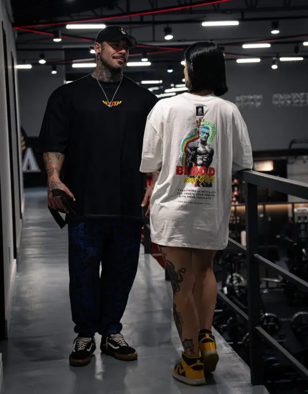 Oversized Blood & Guts (OFF WHITE) - Image 9