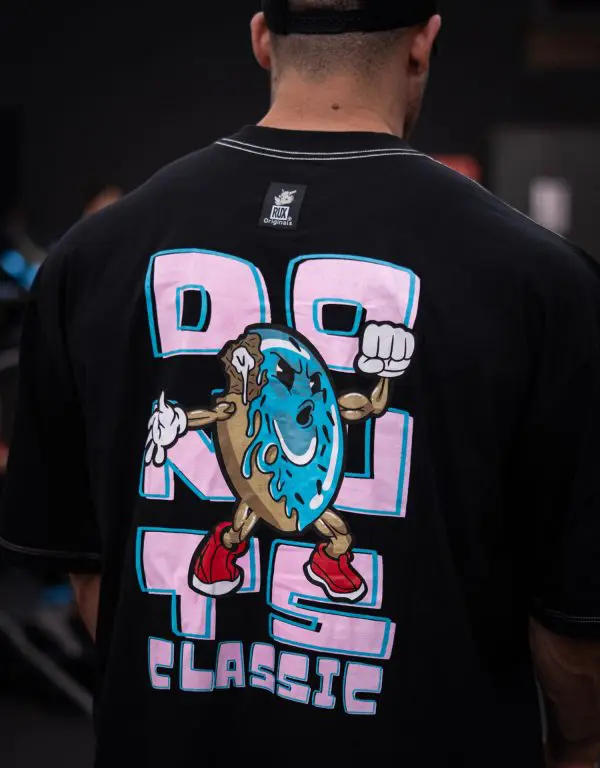 Oversized Donuts Classic (BLACK) - Image 7