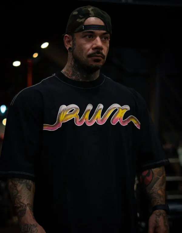 Oversized Spray (BLACK) - Image 2