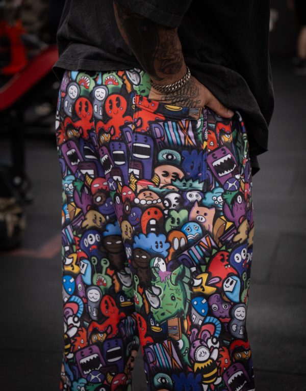 Calça Bag Moletom Full Print COLOR - Imagem 4