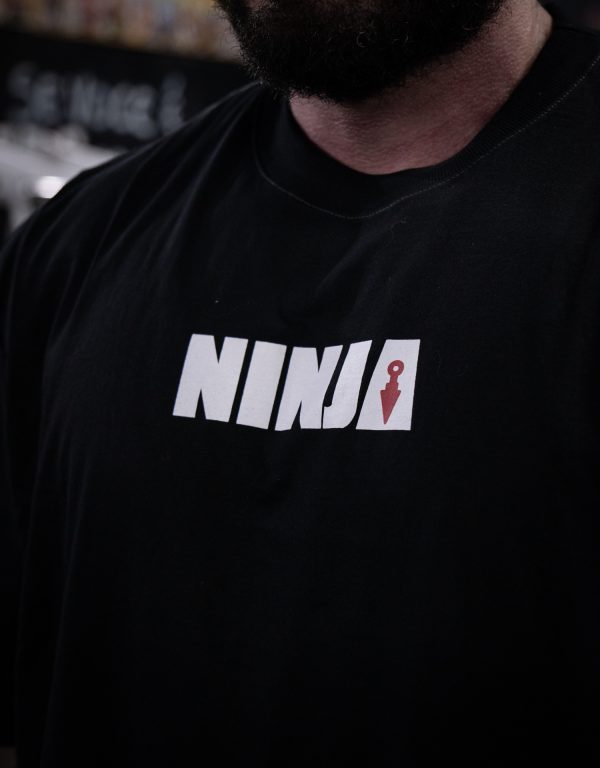 Oversized Oração Ninja (BLACK) - Image 6