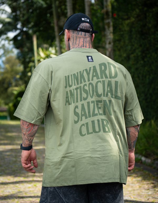 Oversized Antisocial (OLIVE GREEN)