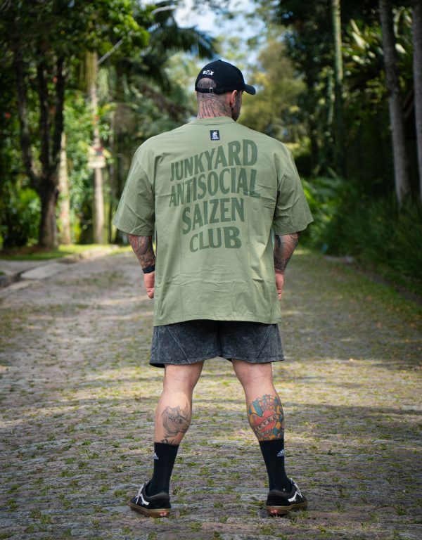 Oversized Antisocial (OLIVE GREEN) - Image 6